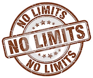 no limits brown stamp