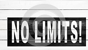 No limits Ã¢â¬â success concept photo