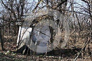 Farm Homes left Empty