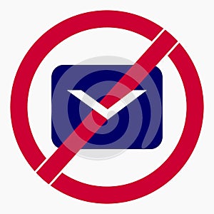 No mail icon