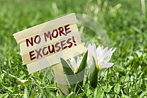 No more excuses