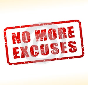 No more excuses text buffered