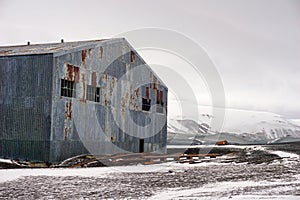 No more planes on Deception Island, Antarctica