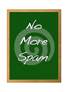No more spam.