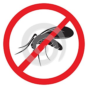 No mosquito sign