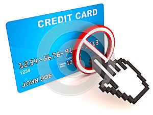 No online credit card