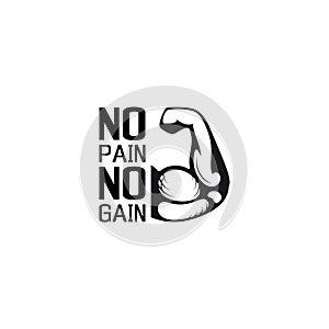 No pain no gain