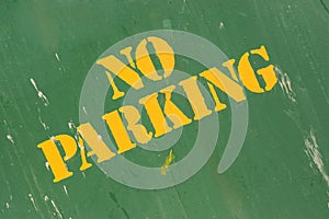 No parking