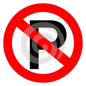 No parking sign photo