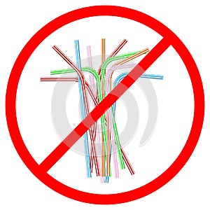 No plastic drinking straw