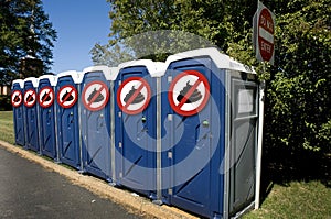 No Poop Outhouse. photo