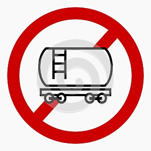 No rail tank car