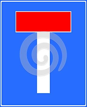 No through road