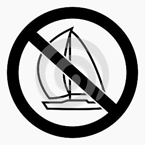 No sailboat