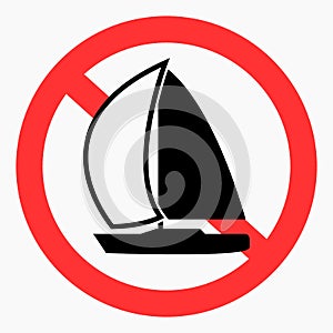 No sailboat