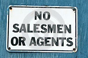 No Salesmen 3 photo