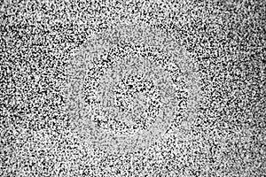 No signal TV texture. Television grainy noise effect as a background. No signal retro vintage television pattern. Interfering sign photo