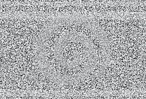 No signal, TV white noise texture