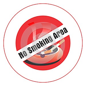 No Smoking area.