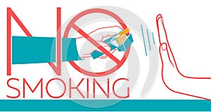 No Smoking banner