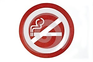 No smoking decal
