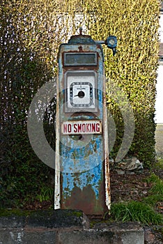 No smoking and no fuel