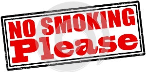 No smoking please