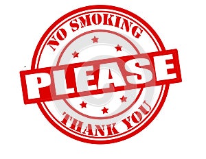 No smoking please