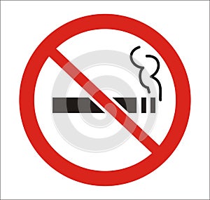 No smoking Sign