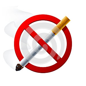 No smoking sign