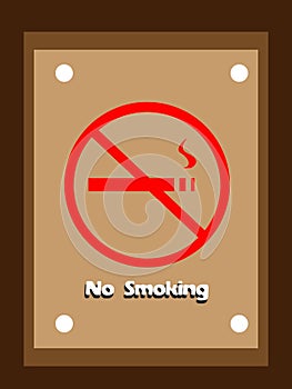 No Smoking Sign