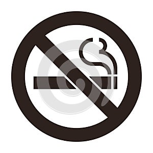 No smoking sign