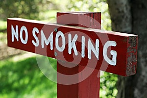 No Smoking Sign