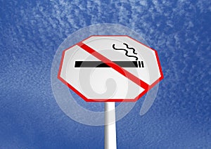 No smoking sign