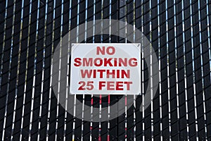 No Smoking Sign