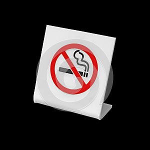 No smoking sign