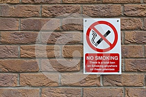 No Smoking Sign
