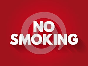 No smoking text quote, health concept background