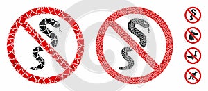 No snake Mosaic Icon of Joggly Items