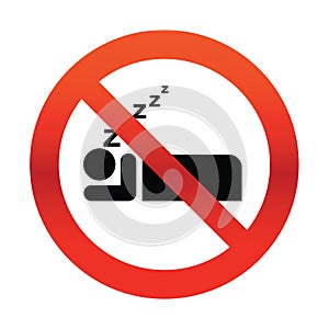 No Snoring Sign