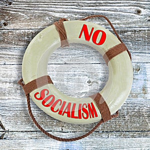 No Socialism Lifesaver photo