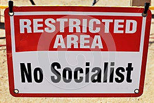 No Socialist Allowed