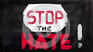 No Terror Concept, stop the hate