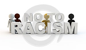 No to racism