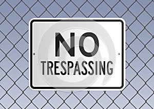 No trespassing