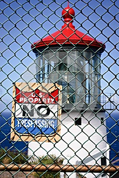 No Trespassing Light House