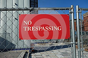 No Trespassing photo