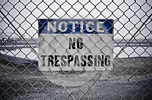 No Trespassing Sign