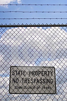 No Trespassing Sign