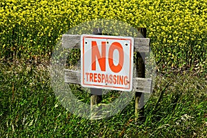 No Trespassing Signage